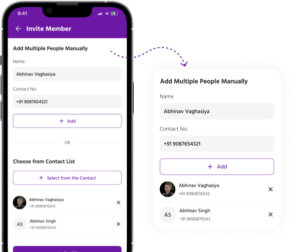 Parivar-invite-member-step-3